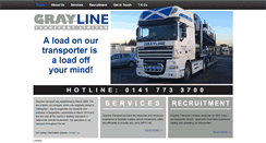 Desktop Screenshot of graylinetransport.co.uk