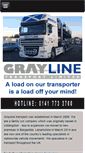 Mobile Screenshot of graylinetransport.co.uk